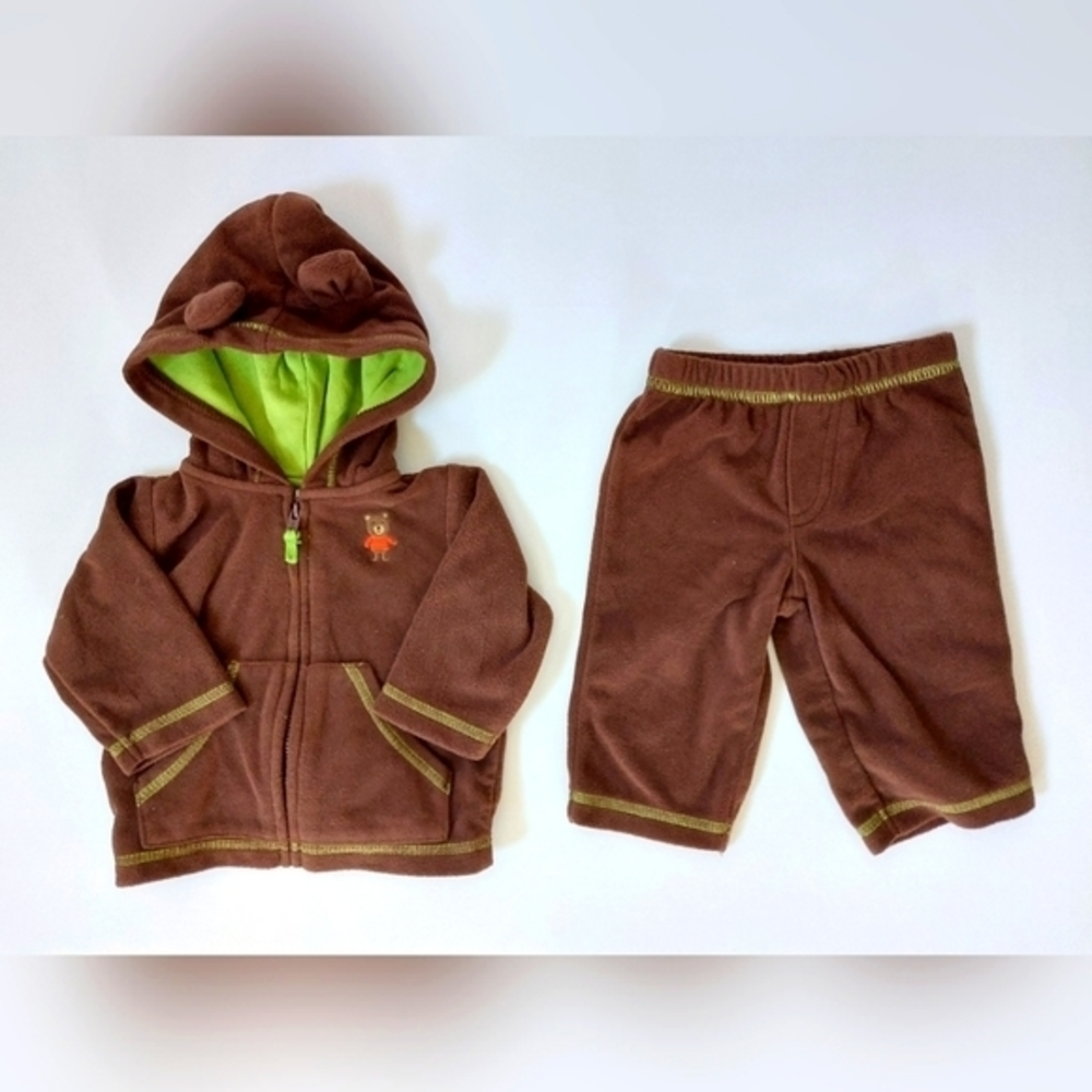 Brown Bear Fleece 2 Piece Outfit Carters‎ 3 Month Infant Halloween Costume